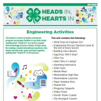 Heads In Hearts In Engineering Activities cover page.
