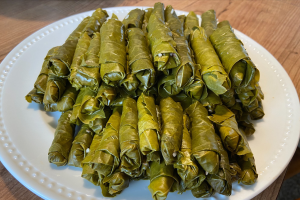 Safe methods for picking and storing grape leaves
