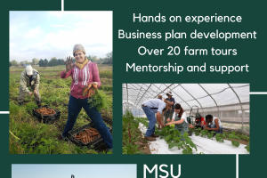 Sign up now for the 2022 MSU Organic Farmer Training Program