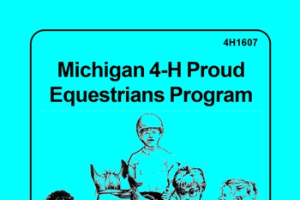 Michigan 4-H Proud Equestrians Program CD-ROM (4H1607)