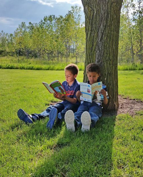 Make reading part of your child's everyday routine with new and interesting ideas. Photo by Nicole Walker.
