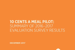 10 Cents a Meal Pilot: 2016-2017 Evaluation Results