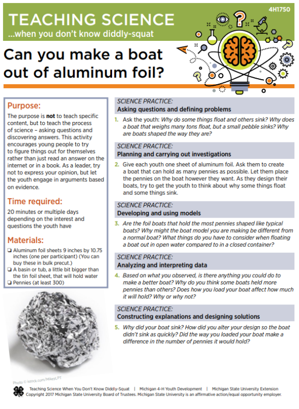 Aluminium foil Do's and Don'ts