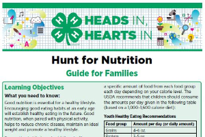 Heads In, Hearts In: Hunt for Nutrition