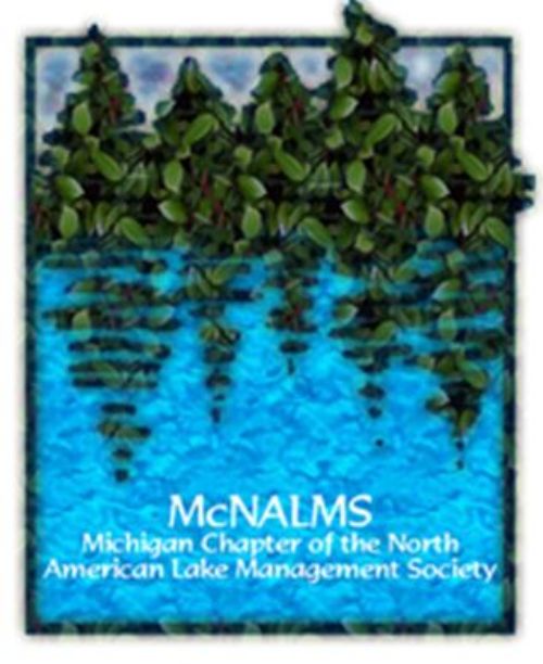 The Michigan Chapter North American Lake Management Society logo | Photo by: McNALMS