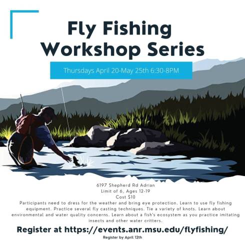 Fly Fishing Workshop Series - Lenawee County
