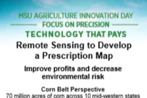 Focus on precision: Remote sensing to develop a prescription map