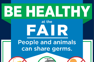 SIGN - Be Healthy at the Fair