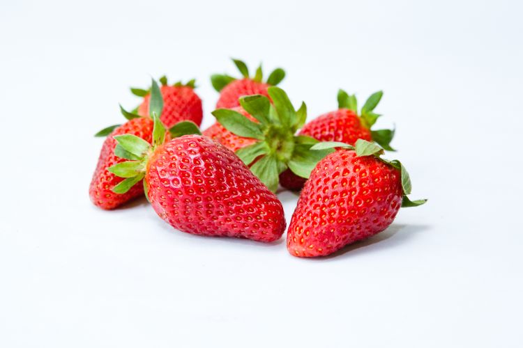 Strawberries are rich in many beneficial nutrients including vitamin C, fiber and folate.