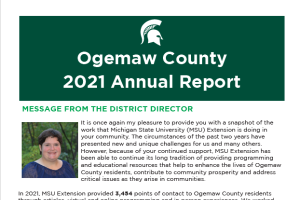 Ogemaw County Annual Report 2021