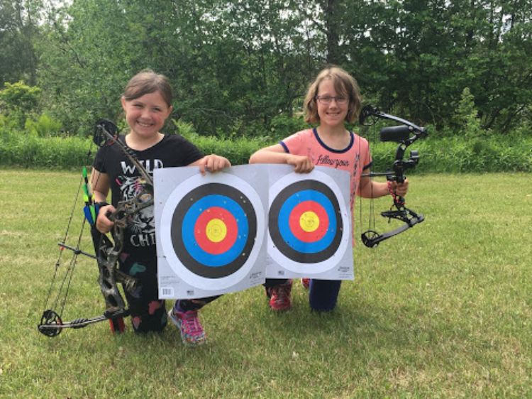 These are 4-H shooting sports participants from Schoolcraft County.