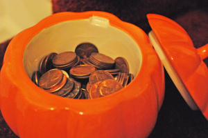 One group of Halloween trick-or-treaters are coming for your cash, not your candy!
