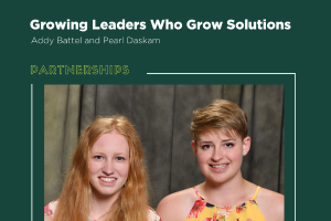 Growing Leaders Who Grow Solutions