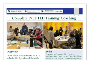 Complete P+CPTED Training: Coaching