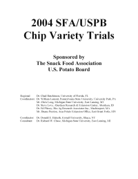 2004 SFA/USPB Chip Variety Trials