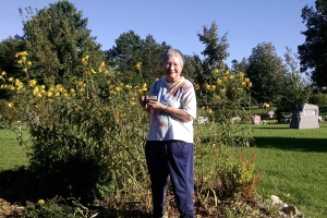Master Gardener recognized for over 1,500 hours of volunteer community garden service