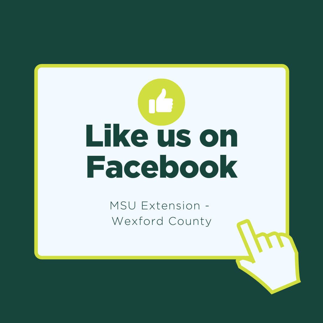 Like MSU Extension Wexford County on Facebook