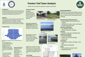 Trenton Trail Plan Executive Study and Poster
