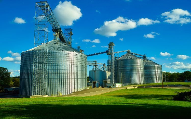 Grain bins