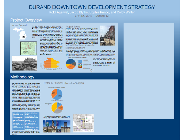 durand downtown poster