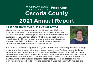 Oscoda County 2021 Annual Report