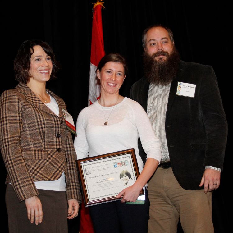 Jessica Mistak, American Fisheries Society; Tracy Swem, MSU; David Williams, Michigan Chapter of the Wildlife Society