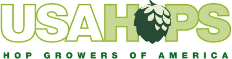 USAHops Hop Growers of America Logo.