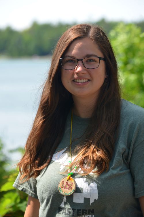 Liz Seifert as a camp counselor in 2018.