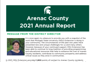 Arenac County Annual Report 2021