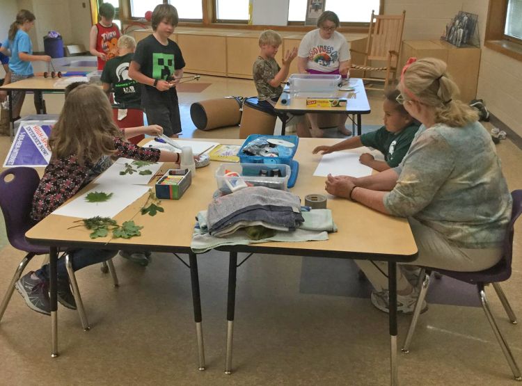 4-H Tech Wizards participants in Muskegon County