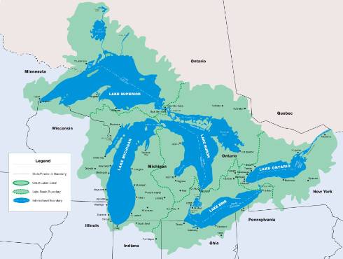 Image result for The Great Lakes have more than 30,000 islands.