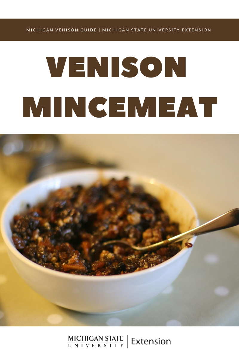 Image of Venison Mincemeat.