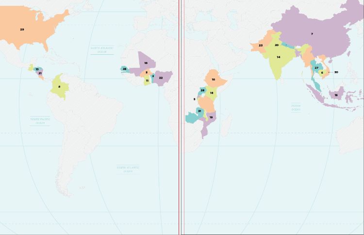 CANR's work in food around the globe