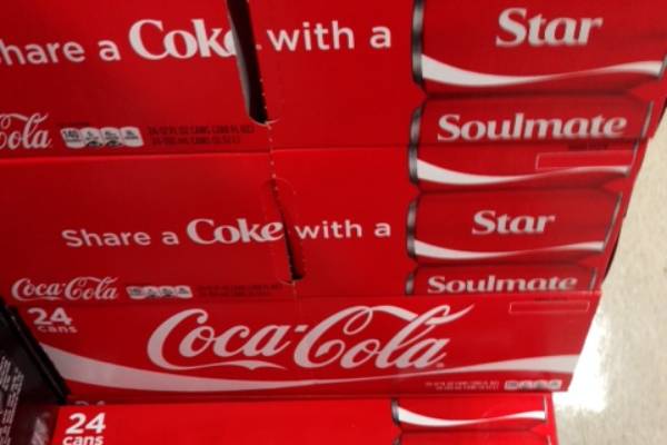 2018 SHARE A COKE WITH MY SOULMATE 12 OUNCE COCA COLA ALUMINUM CAN FULL 