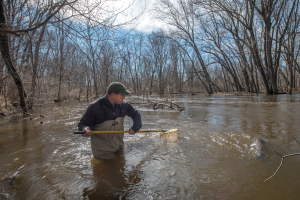On the radar: Hunting invasive crayfish in Michigan rivers and streams