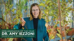 Amy Iezzoni is the nation's only tart cheery breeder and professor in the MSU Department of Horticulture.
