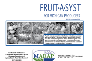 Fruit-A-Syst for Michigan Producers (FAS104)