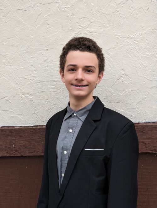Headshot of Michigan 4-H State Award winner, Vincent Coppola.