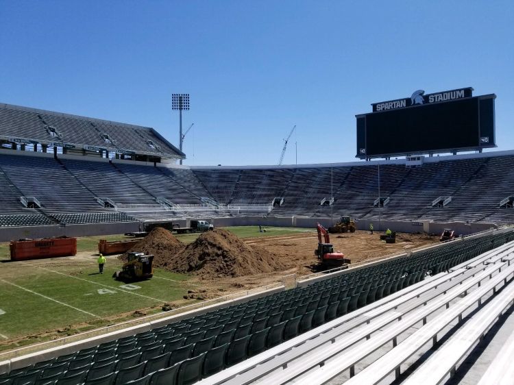 Spartan Stadium getting new turf