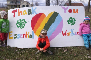 Michigan 4-H’ers pledge their hands to larger service in a time of need