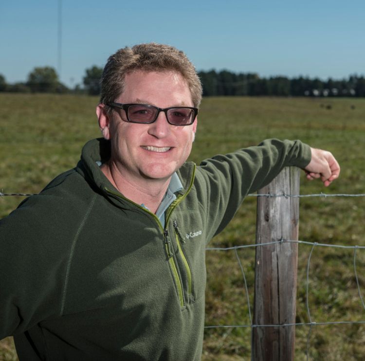 MSU AgBioResearch animal scientist Jason Rowntree