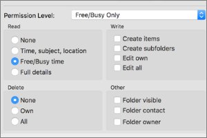 Share calendar permissions in outlook for mac bucketfor