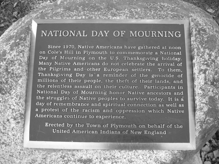 National Day of Mourning plaque