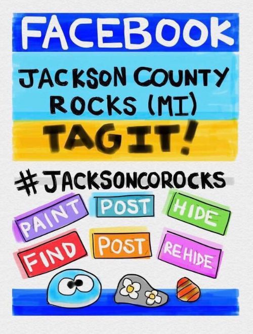 The rules for Jackson County rocks “program” as they appear on the official Facebook page.