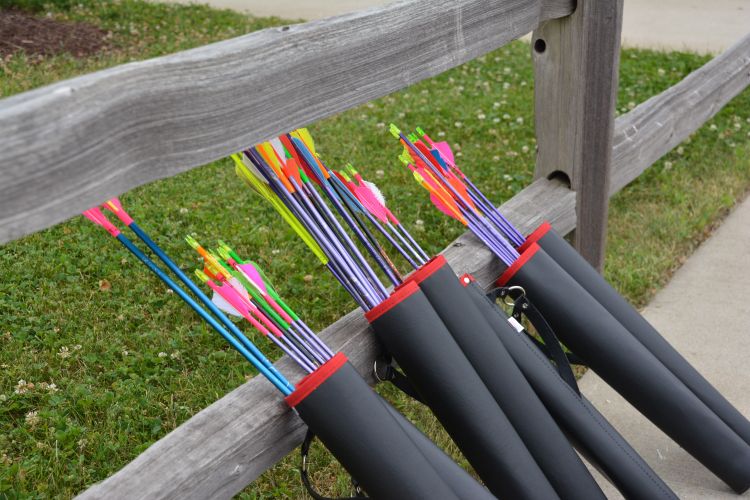 Quivers are required pieces of equipment in 4-H Shooting Sports, and can make good gifts for the holidays.