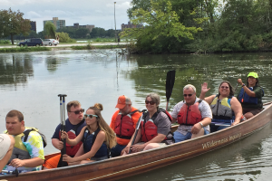 Detroit River canoeing events connect youth, families with nature