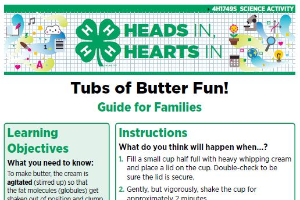 Heads In, Hearts In: Tubs of Butter Fun!
