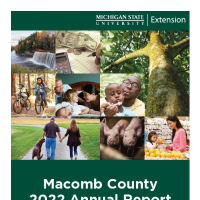 Cover of 2022 Macomb County Annual Report