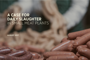 A Case for Daily Slaughter in Small Meat Plants