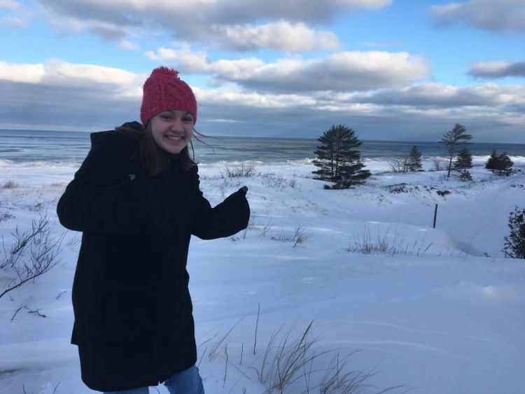 MSU graduate Olivia Rose is one of 30 Huron Pines AmeriCorps members newly serving with conservation stewardship agencies and organizations across Michigan this year. Courtesy photo